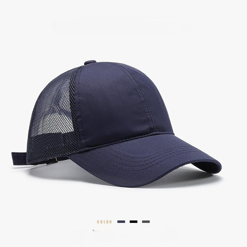 Trucker Cap Mesh - Yazlık Unisex Şapka Günlük Düz Fileli