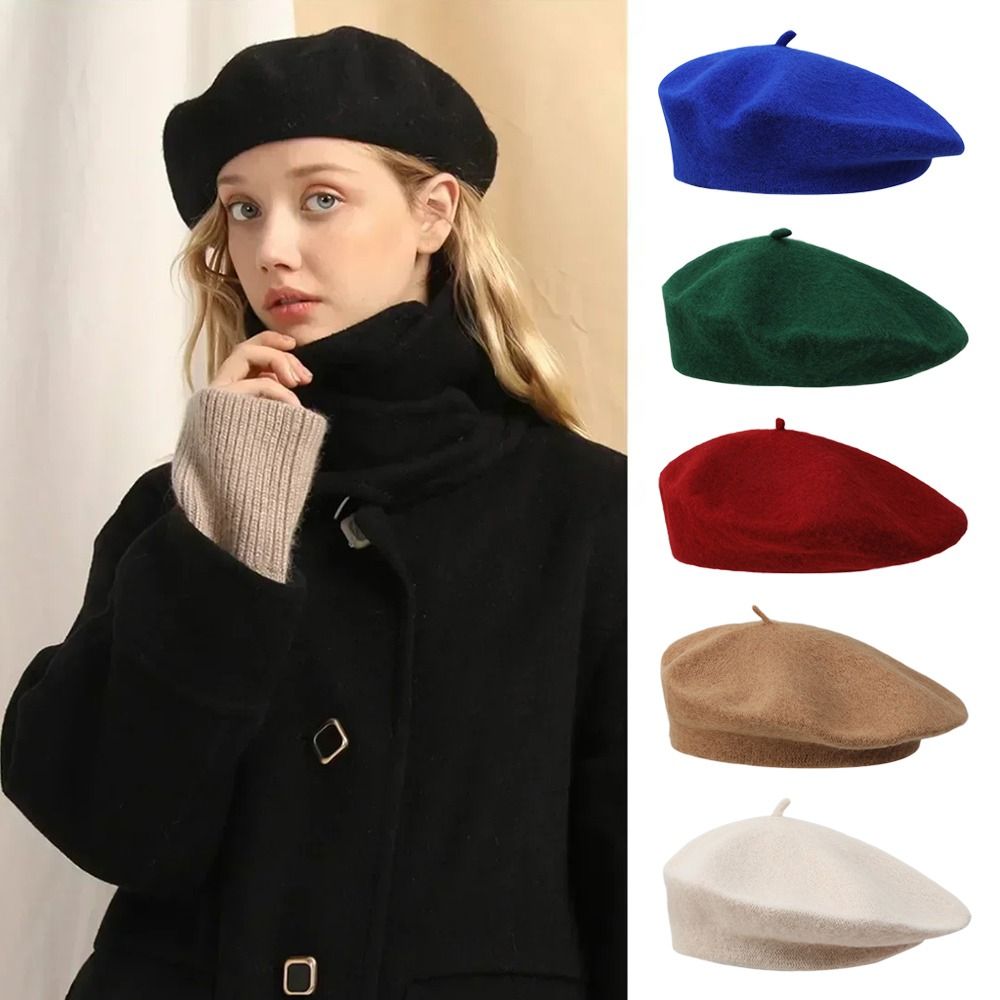Moda Sıcak Kışlık Yün Bere Şap - Beret French Wool incelemesi ve fiyatı