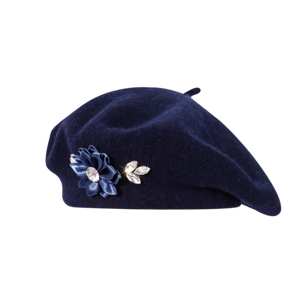 Vintage Düz Renk Yün Bere Kris - Beret French Wool incelemesi ve fiyatı